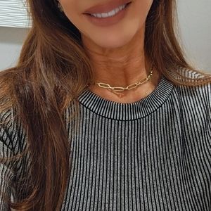 DKNY striped top (see matching skirt)